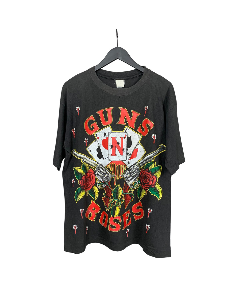 Guns N’ Roses 1991 All Over Print Vintage T-Shirt