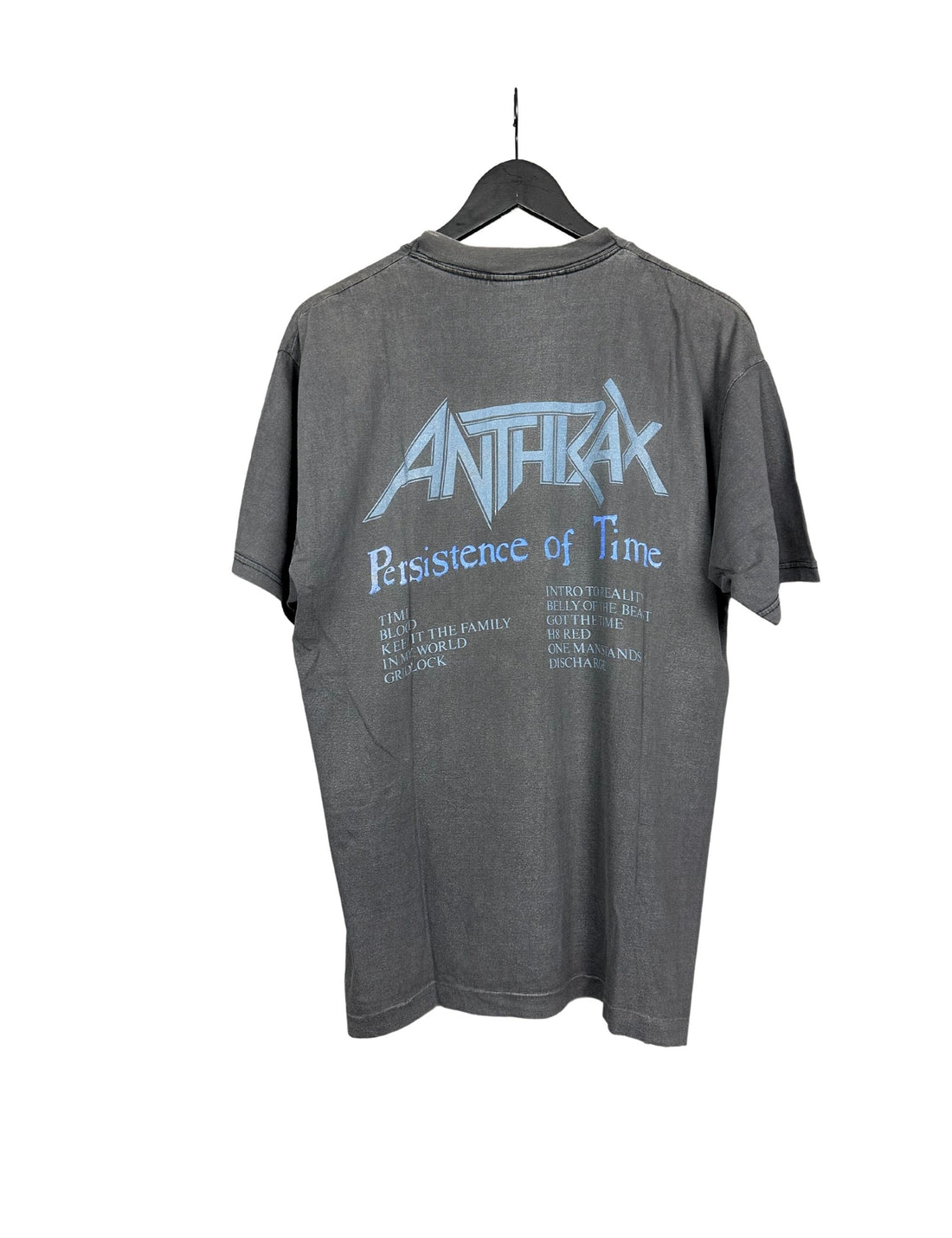 Anthrax 1990 Persistence of Time Vintage T-Shirt