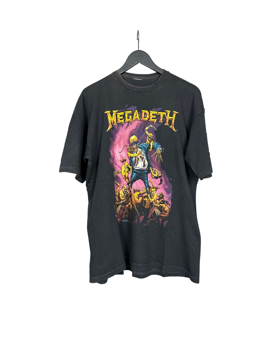 Megadeth 1991 Vic Rattlehead Vintage T-Shirt