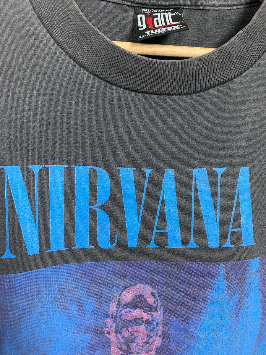 Nirvana 1992 Sliver Vintage T-Shirt