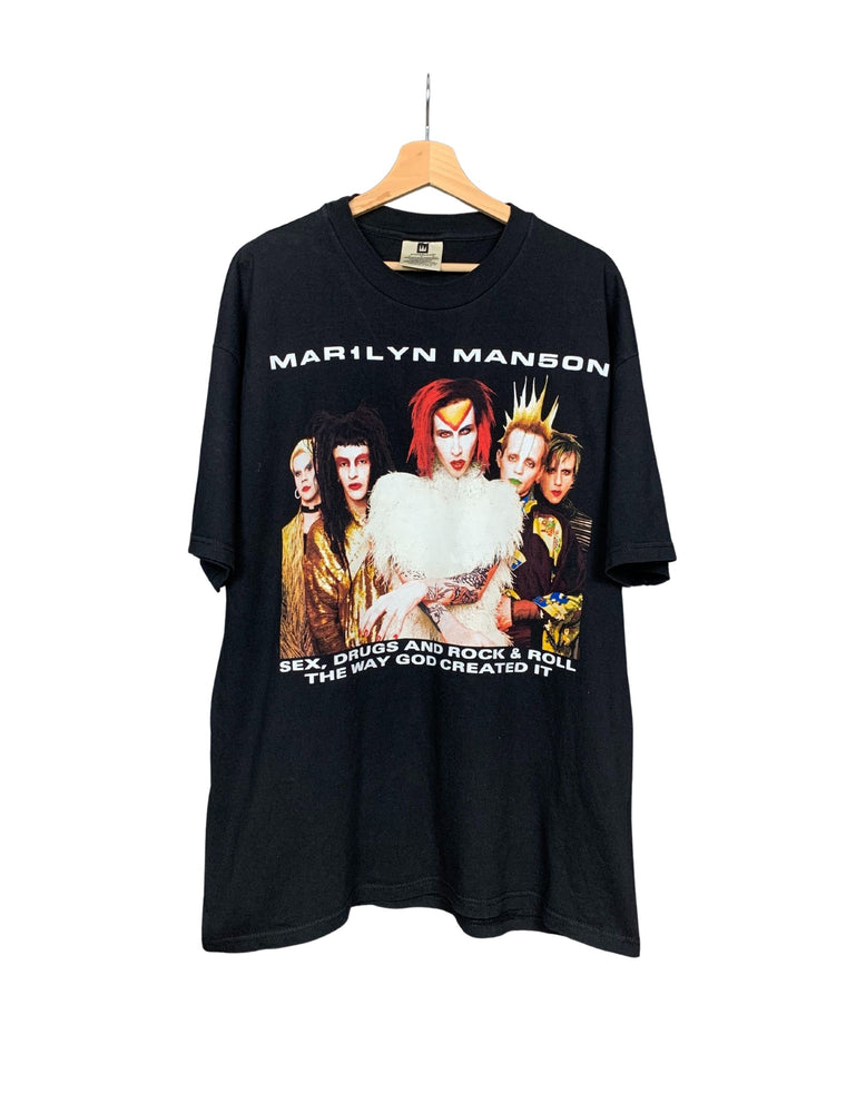 Marilyn Manson  Sex Drugs Rock N' Roll Vintage T Shirt