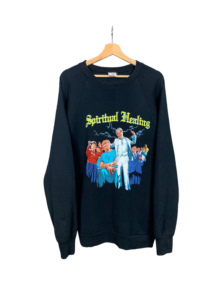 Death 1990 Spiritual Healing Vintage Sweater