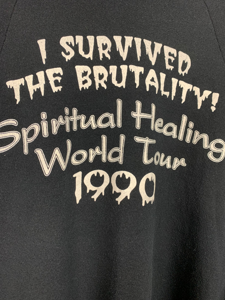 Death 1990 Spiritual Healing Vintage Sweater