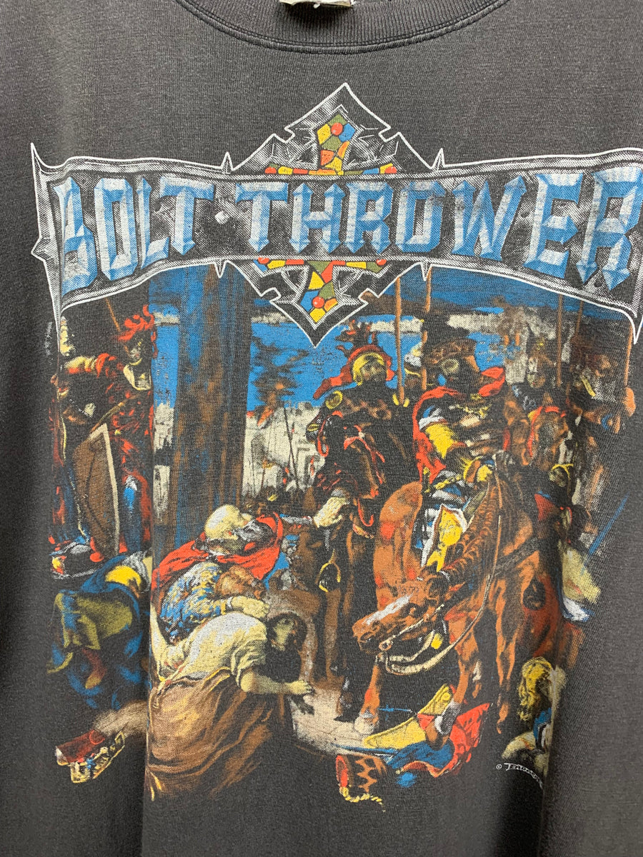 Bolt Thrower 1992 IVth Crusade Vintage Metal T-Shirt