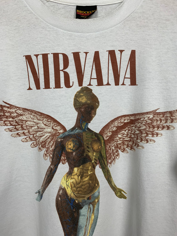 Nirvana 1993 In Utero Vintage T-Shirt