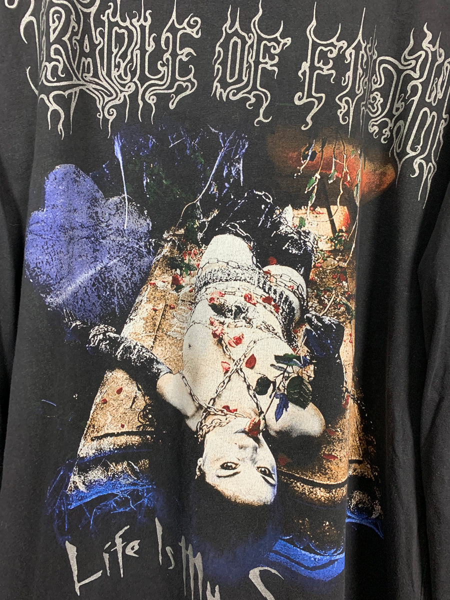 Cradle of Filth 1998 Life Is My Sacrifice Vintage Longsleeve