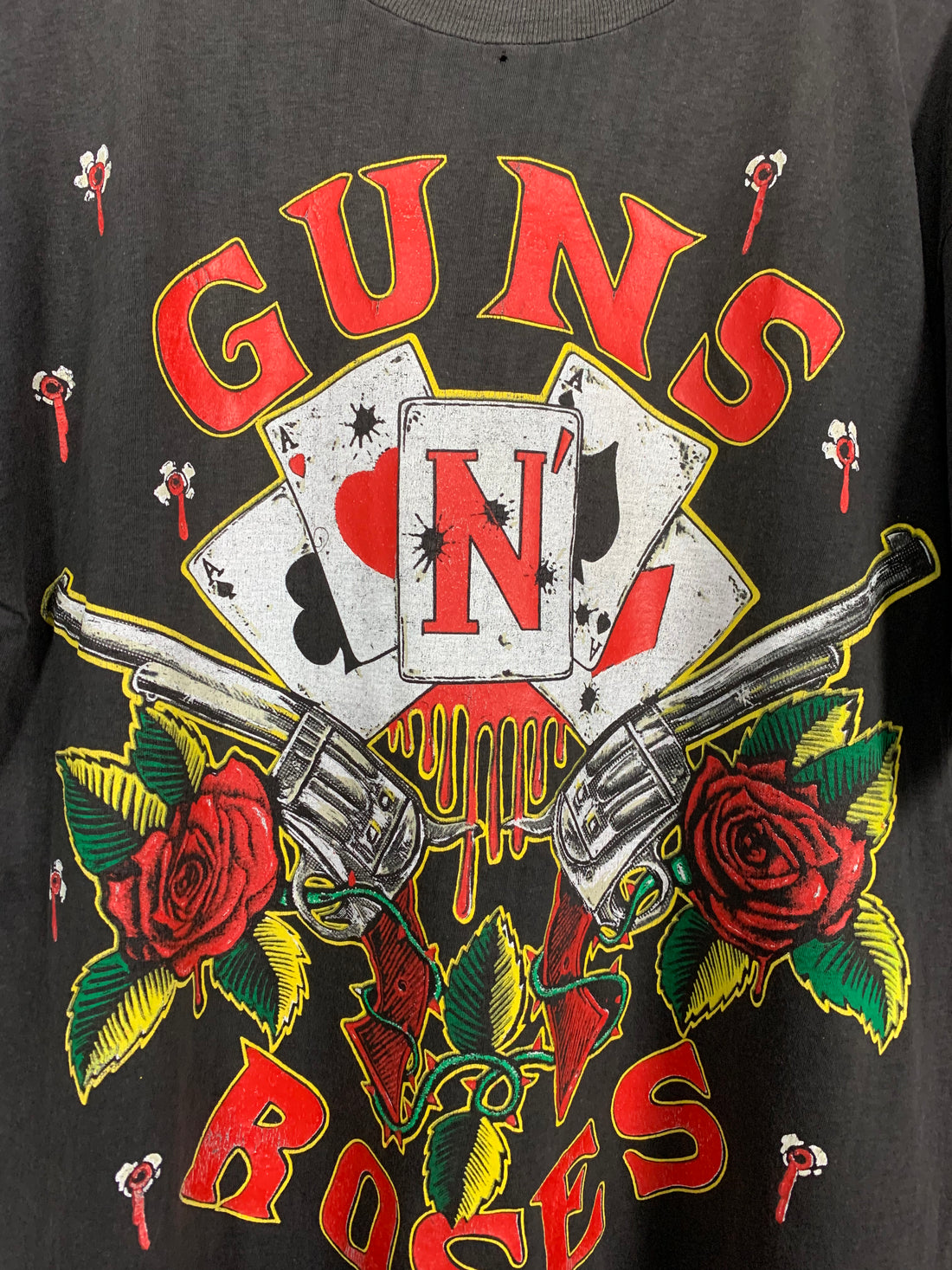 Guns N’ Roses 1991 All Over Print Vintage T-Shirt