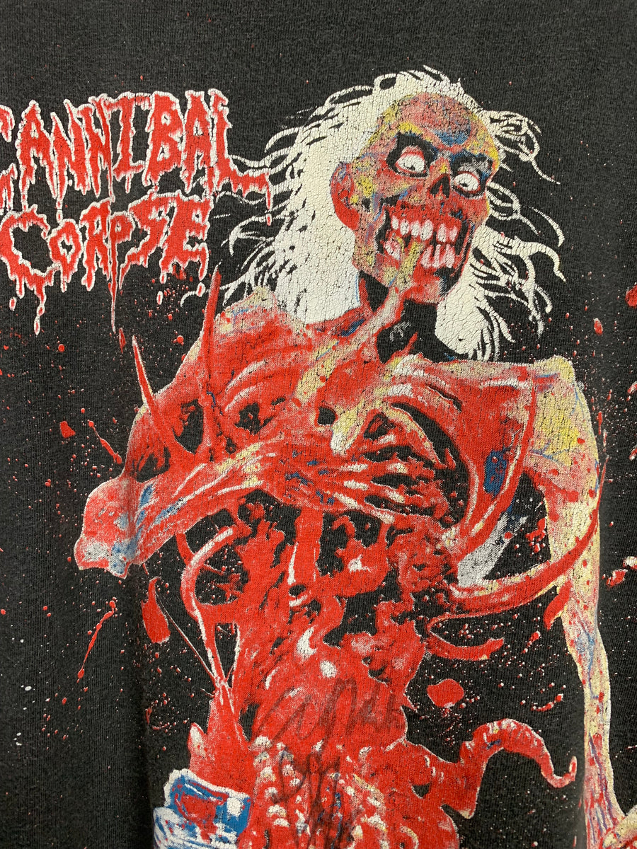 Cannibal Corpse 1992 Eaten Back To Life Europe Vintage Longsleeve