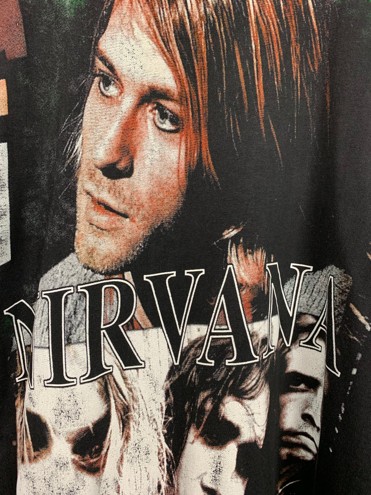 Nirvana 1996 Kurt Cobain Vintage T-Shirt – NICEVintageCo.