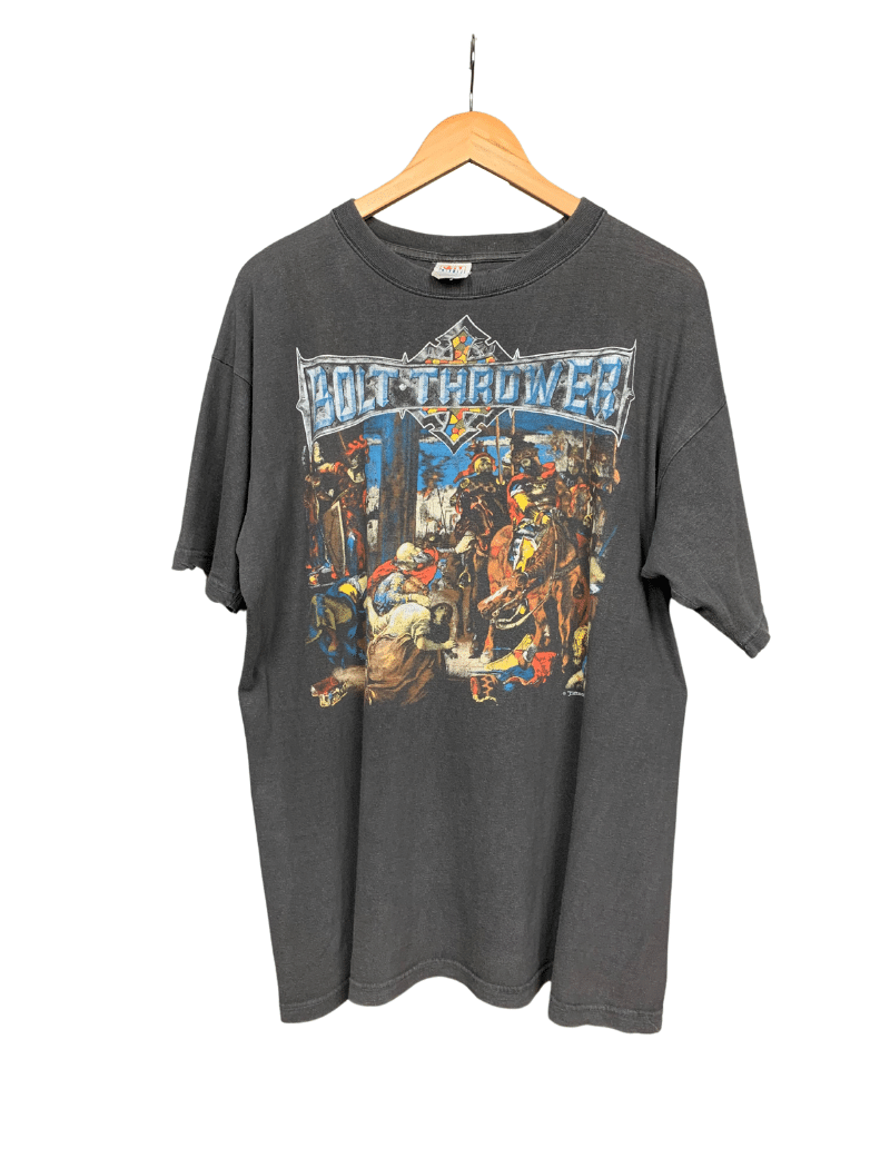 Bolt Thrower 1992 IVth Crusade Vintage Metal T-Shirt