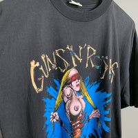 Guns N' Roses 1992 Pretty Tied Up Vintage T-Shirt