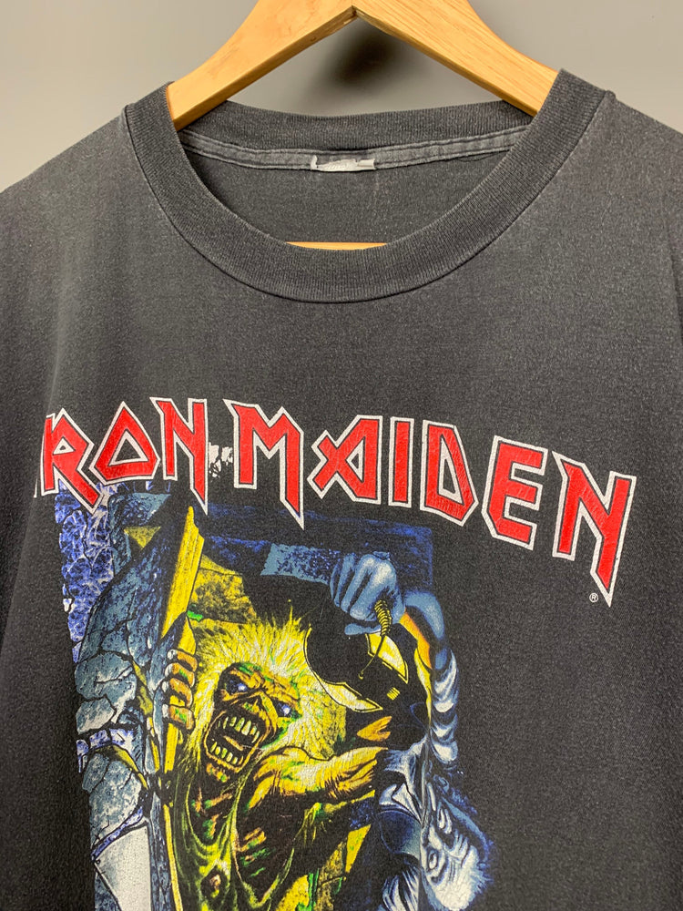 Vintage Iron Maiden No Prayer On The Road Concert T Shirt 1990