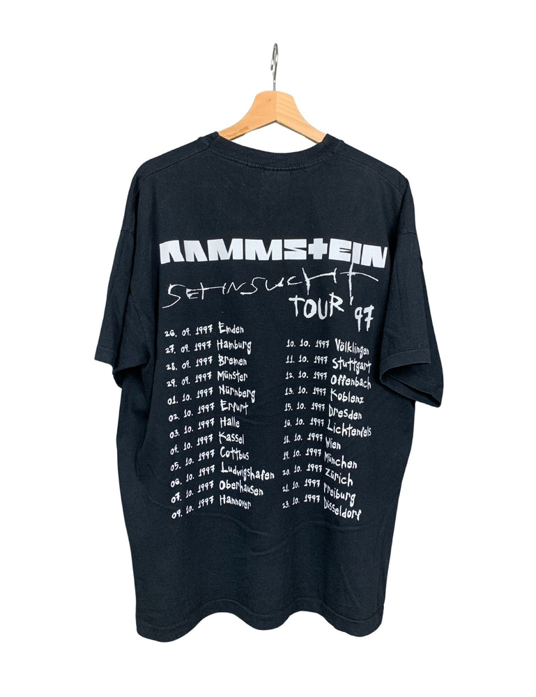 RAMMSTEIN 1997 Vintage T-shirt Sehnsucht Germany Tour Tee / -  India