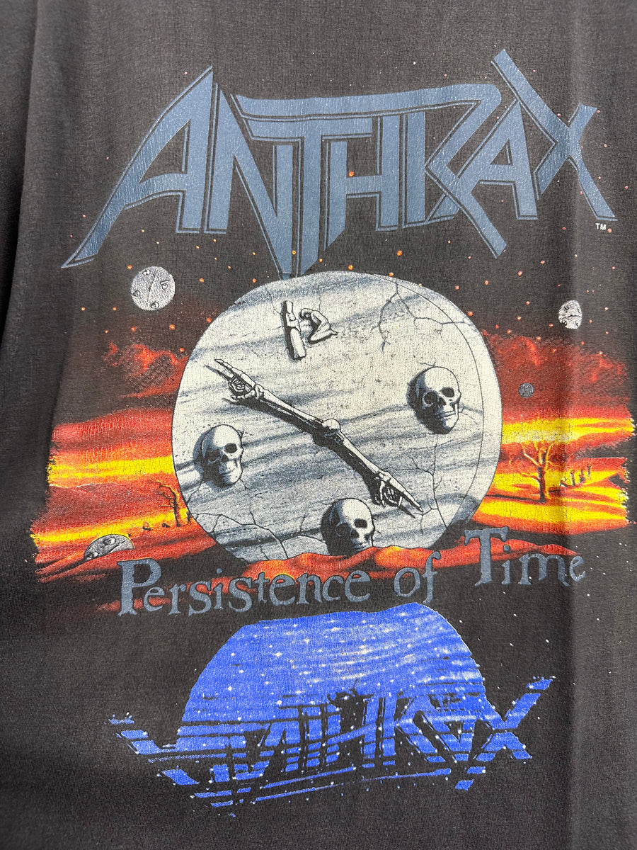 Anthrax 1990 Persistence of Time Vintage T-Shirt