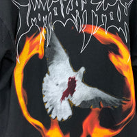 Immolation 2001 Darkness Over Europe Vintage Longsleeve