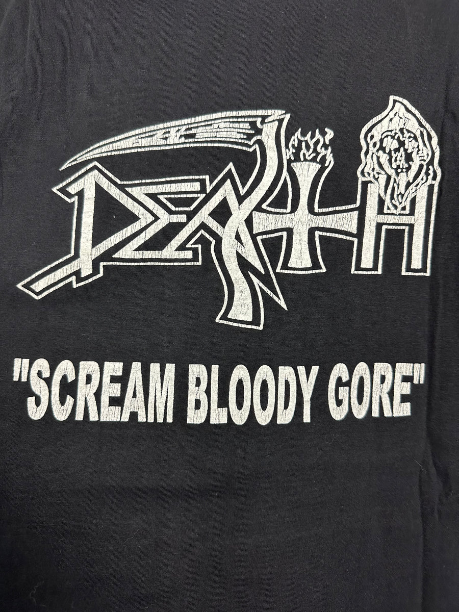 Death 90s Scream Bloody Gore Vintage T-Shirt