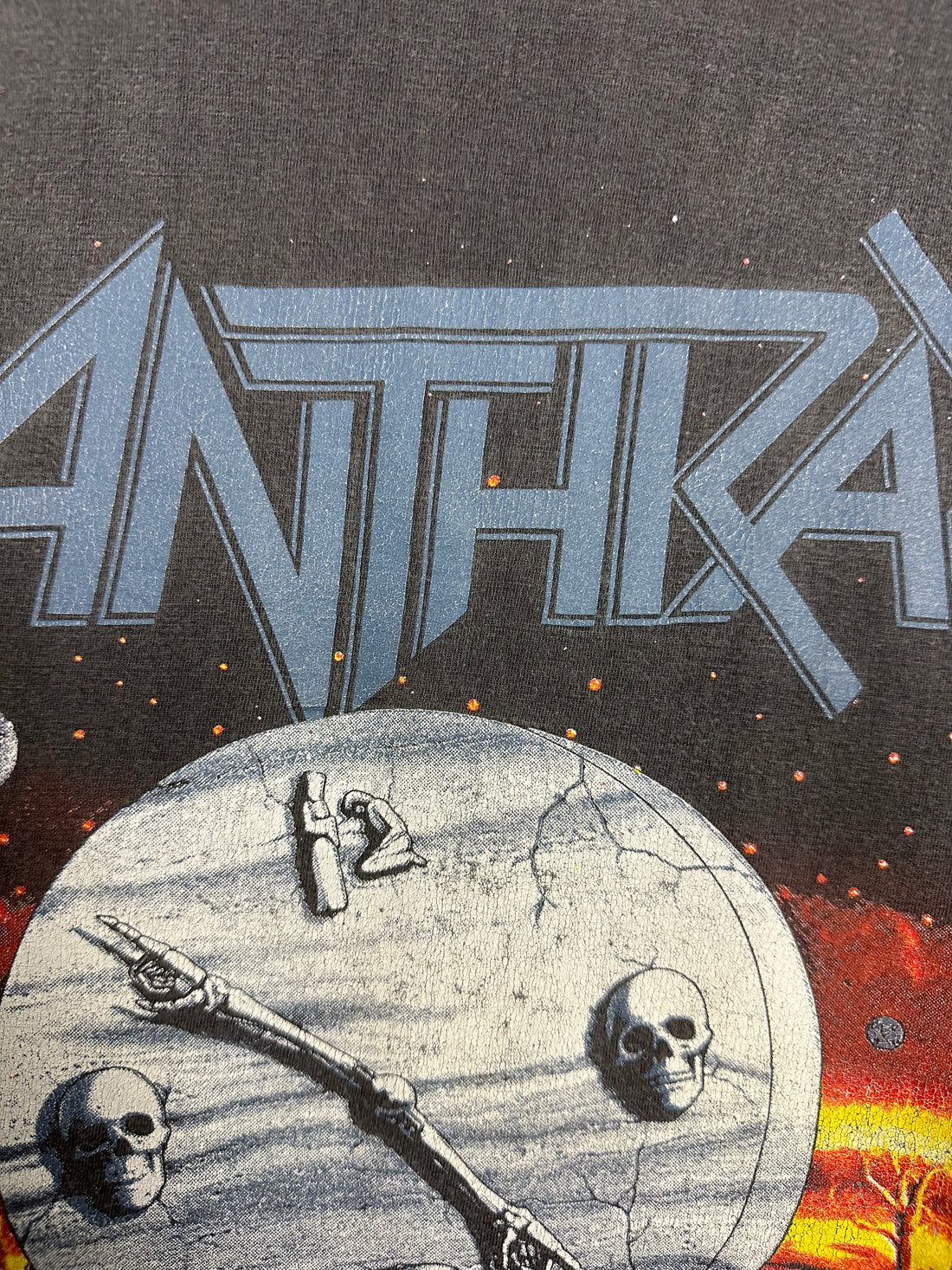 Anthrax 1990 Persistence of Time Vintage T-Shirt