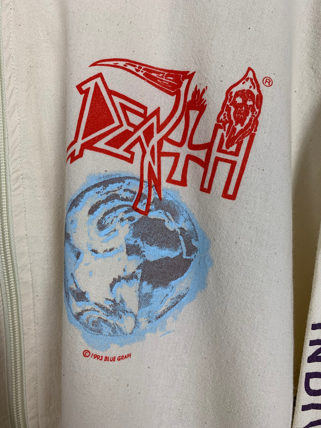 Death 1993 Individual Patterns Vintage Jacket