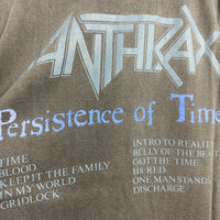 Anthrax 1990 Persistence of Time Vintage T-Shirt