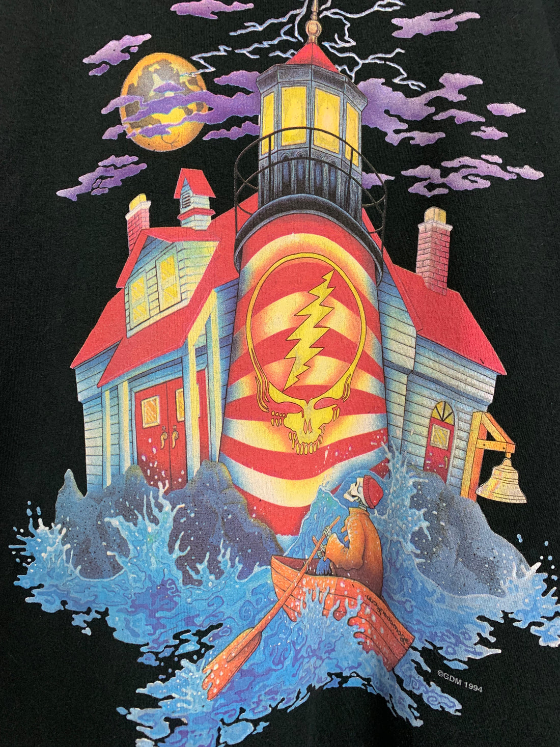 Grateful Dead 1994 Lighthouse Vintage T-Shirt