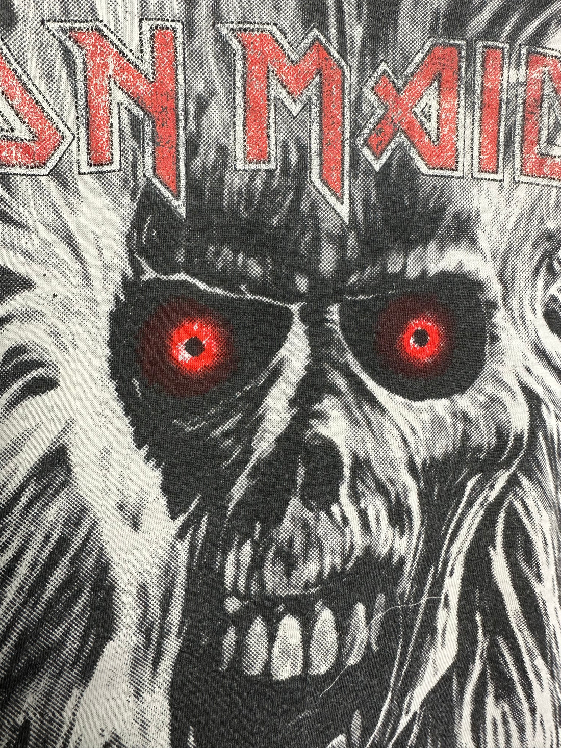 Iron Maiden 1990 All Over Print Vintage T-Shirt