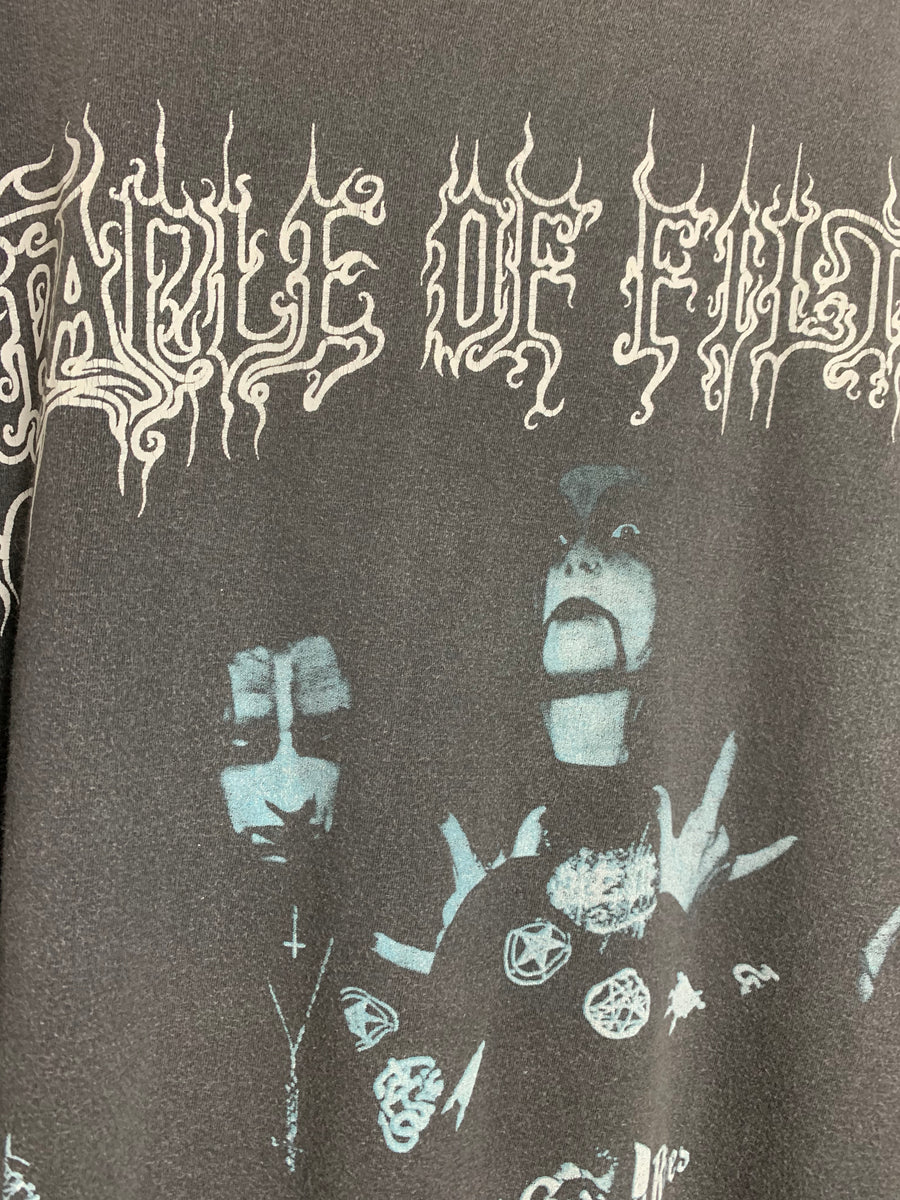 Cradle of Filth 1996 Principle Of Evil Made Flesh Vintage T-Shirt