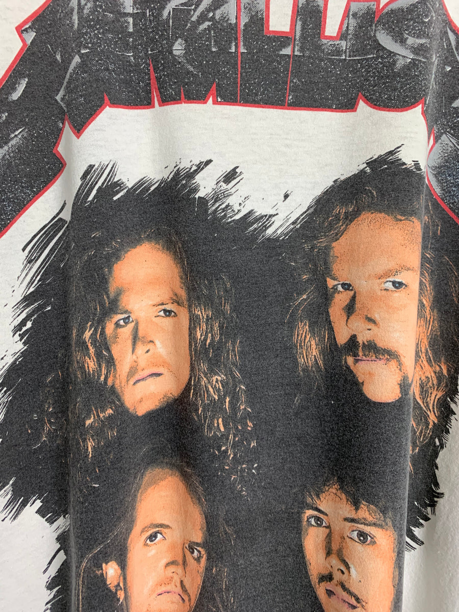 Metallica 1993 Europe Nowhere Else To Roam Vintage T-Shirt