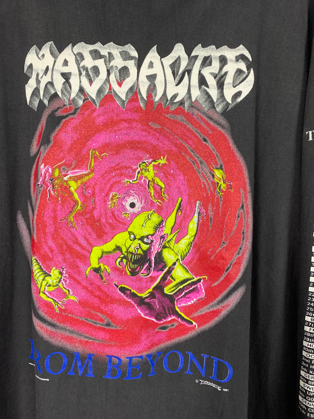 Massacre 1991 From Beyond Europe Vintage Longsleeve